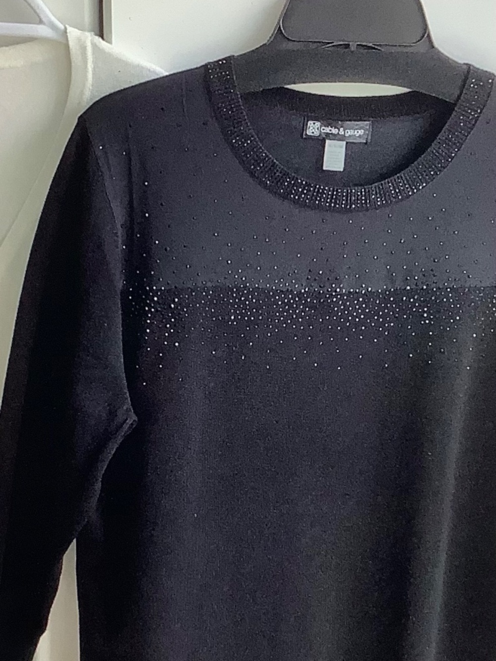 Women's cardigans black, size XL